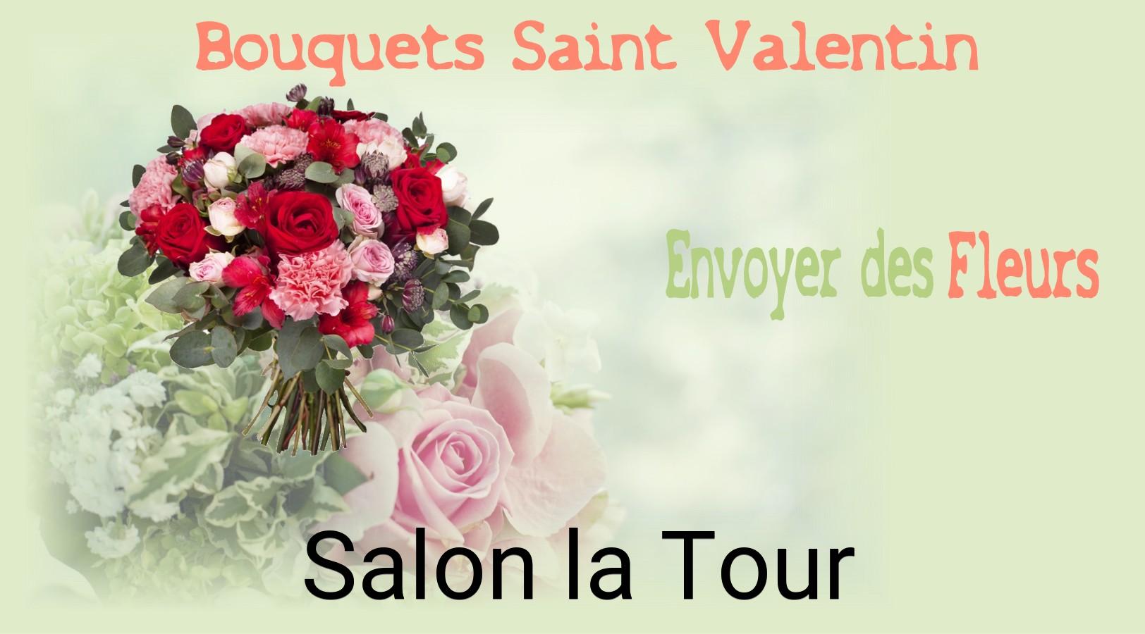Roses de Saint-Valentin livrées à Salon-la-Tour